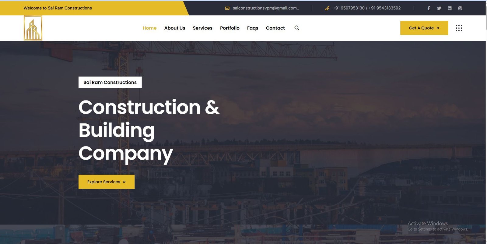 Corporate Website Development Kochi Kerala