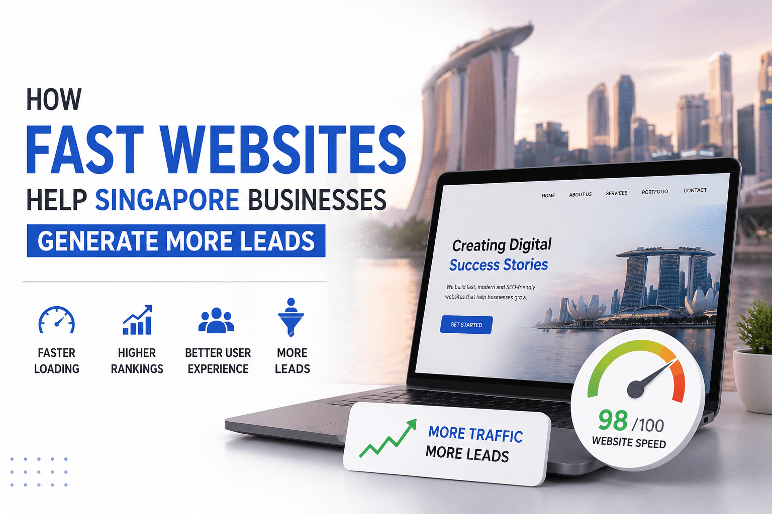 How Fast Websites Help Singapore Businesses Generate More Leads